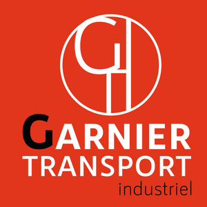 Garnier Transport logo blanc